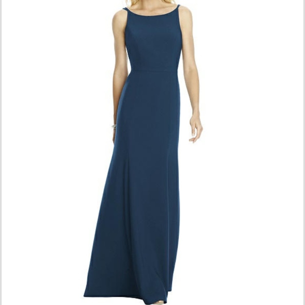 Dressy After Six Crepe Gown (Size 4)